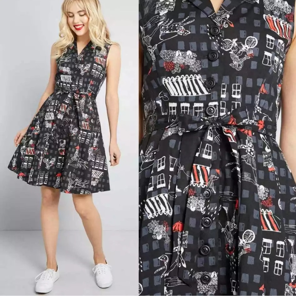 Modcloth Community Brunch Dress